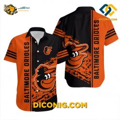 baltimore orioles hawaiian shirt bold streak