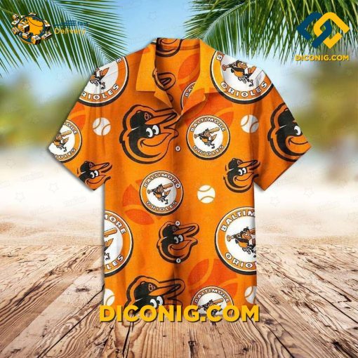 MLB Baltimore Orioles Hawaiian Shirt Custom Classic Charm
