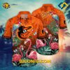 MLB Baltimore Orioles Hawaiian Shirt Custom Flamingo Paradise