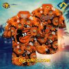 MLB Baltimore Orioles Hawaiian Shirt Custom Floral Burst