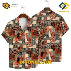 baltimore orioles hawaiian shirt island quilt