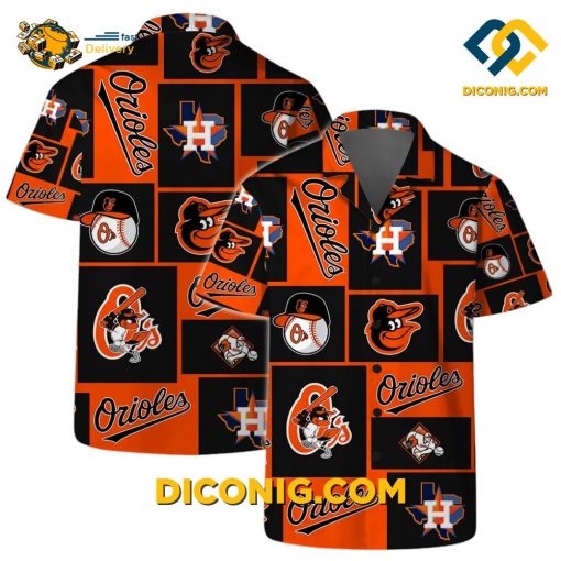 MLB Baltimore Orioles Hawaiian Shirt Custom Lone Star Spirit