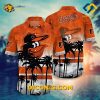 MLB Baltimore Orioles Hawaiian Shirt Custom Palm Horizon