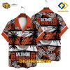 MLB Baltimore Orioles Hawaiian Shirt Custom Palm Sunset