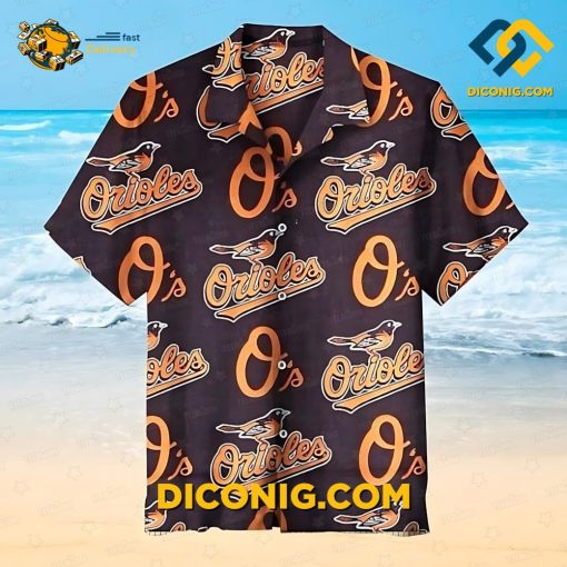 MLB Baltimore Orioles Hawaiian Shirt Custom Retro O’s