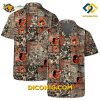 MLB Baltimore Orioles Hawaiian Shirt Custom Retro Patchwork