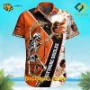 MLB Baltimore Orioles Hawaiian Shirt Custom Skeleton Swing