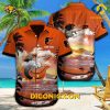 MLB Baltimore Orioles Hawaiian Shirt Custom Sunset Waves
