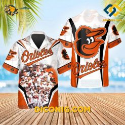 MLB Baltimore Orioles Hawaiian Shirt Custom Team Pride Celebration