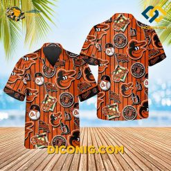 MLB Baltimore Orioles Hawaiian Shirt Custom Vintage Charm