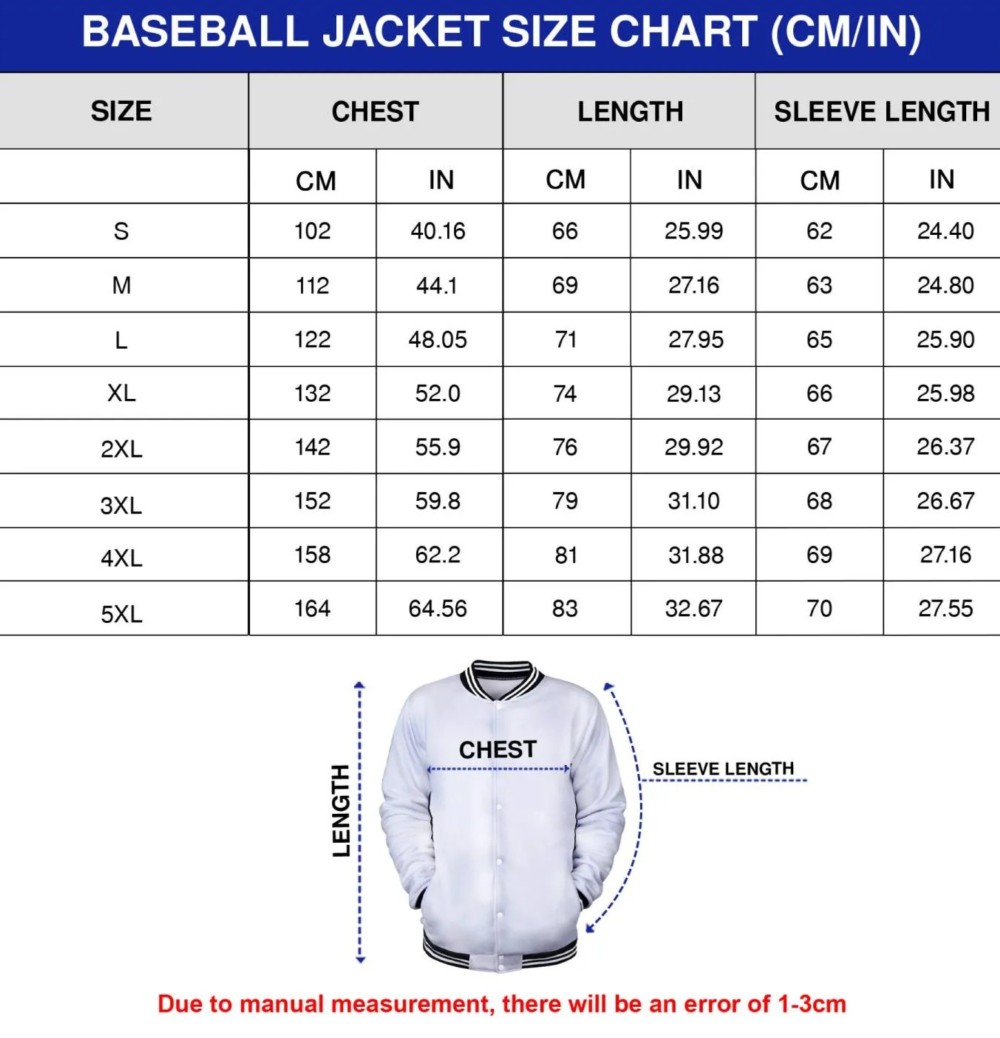 Button Baseball Jacket