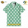 NBA Boston Celtics Hawaiian Shirt Custom Clover Checkerboard