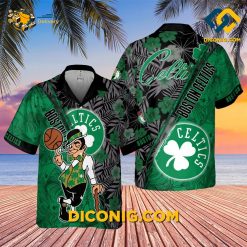 NBA Boston Celtics Hawaiian Shirt Custom Clover Paradise