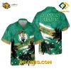 NBA Boston Celtics Hawaiian Shirt Custom Hibiscus Flower And Summer Pattern