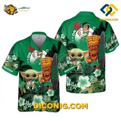 NBA Boston Celtics Hawaiian Shirt Custom Island Spirit