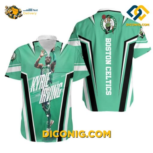 NBA Boston Celtics Hawaiian Shirt Custom Kyrie Irving