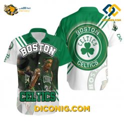 NBA Boston Celtics Hawaiian Shirt Custom Paul Pierce