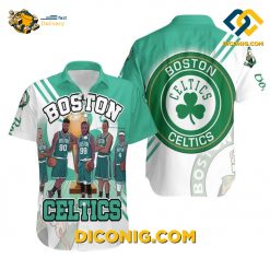 NBA Boston Celtics Hawaiian Shirt Custom Trophy Team Champions