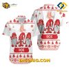 MLB Boston Red Sox Hawaiian Shirt Custom Christmas Gnomes Festive