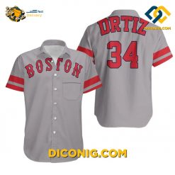 MLB Boston Red Sox Hawaiian Shirt Custom Classic Jersey Tribute