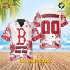 MLB Boston Red Sox Hawaiian Shirt Custom Retro Waves