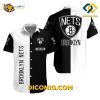 NBA Brooklyn Nets Hawaiian Shirt Custom Classic Contrast