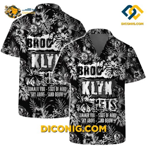 NBA Brooklyn Nets Hawaiian Shirt Custom Summer Vibes