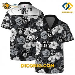 NBA Brooklyn Nets Hawaiian Shirt Custom Tropical Vibes