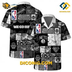 NBA Brooklyn Nets Hawaiian Shirt Custom Urban Jungle
