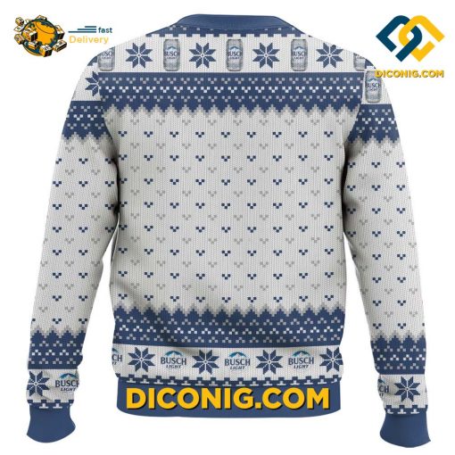 Busch Light Titties Ugly Christmas Sweater