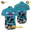 NBA Charlotte Hornets Hawaiian Shirt Custom Buzz in Paradise