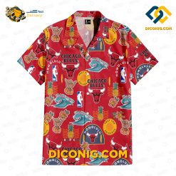 NBA Chicago Bulls Hawaiian Shirt Custom Aloha Breeze