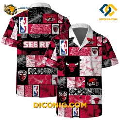 NBA Chicago Bulls Hawaiian Shirt Custom Fusion