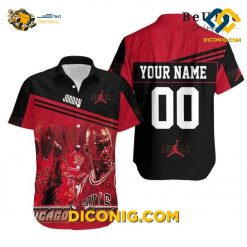 NBA Chicago Bulls Hawaiian Shirt Custom Jordan Legacy