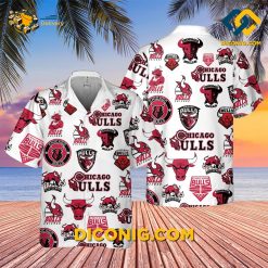 NBA Chicago Bulls Hawaiian Shirt Custom Logo Frenzy