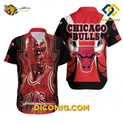 NBA Chicago Bulls Hawaiian Shirt Custom Michael Jordan Legacy