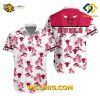 NBA Chicago Bulls Hawaiian Shirt Custom Palm Beach Escape