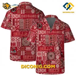 NBA Chicago Bulls Hawaiian Shirt Custom Retro Island Vibes