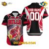 NBA Chicago Bulls Hawaiian Shirt Custom Slam Dunk Galaxy