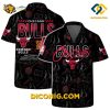 NBA Chicago Bulls Hawaiian Shirt Custom Street Basketball