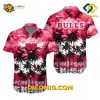 NBA Chicago Bulls Hawaiian Shirt Custom Sunset Palm