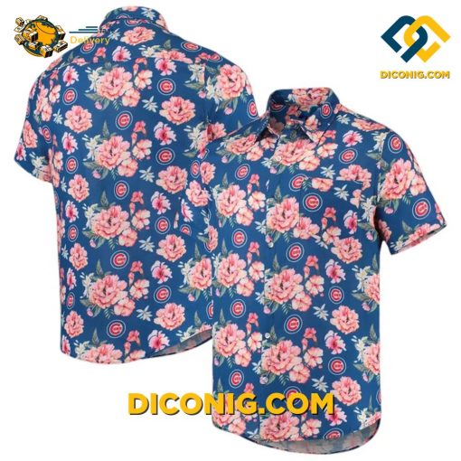 MLB Chicago Cubs Hawaiian Shirt Custom Floral Fiesta