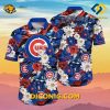 MLB Chicago Cubs Hawaiian Shirt Custom Floral Paradise