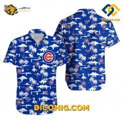 MLB Chicago Cubs Hawaiian Shirt Custom Fly the W