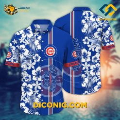 MLB Chicago Cubs Hawaiian Shirt Custom Hibiscus Classic