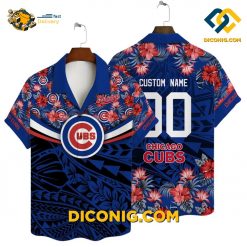 MLB Chicago Cubs Hawaiian Shirt Custom Island Pride Floral