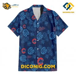 MLB Chicago Cubs Hawaiian Shirt Custom Monstera Jungle