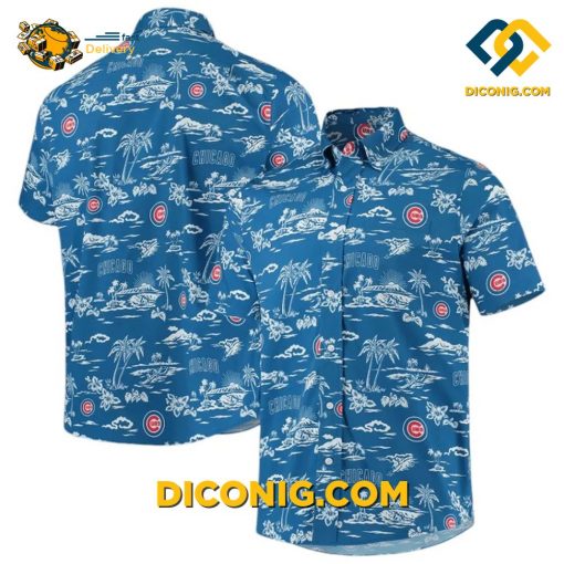 MLB Chicago Cubs Hawaiian Shirt Custom Ocean Breeze