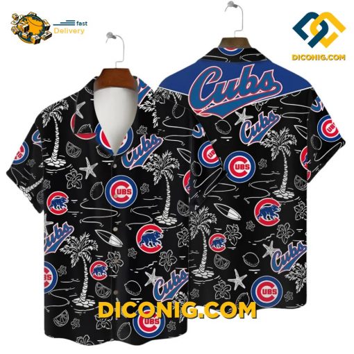 MLB Chicago Cubs Hawaiian Shirt Custom Paradise Nights