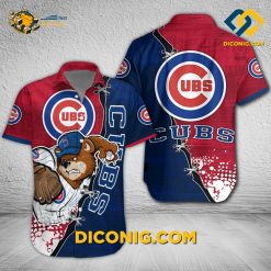 MLB Chicago Cubs Hawaiian Shirt Custom Power Pitcher